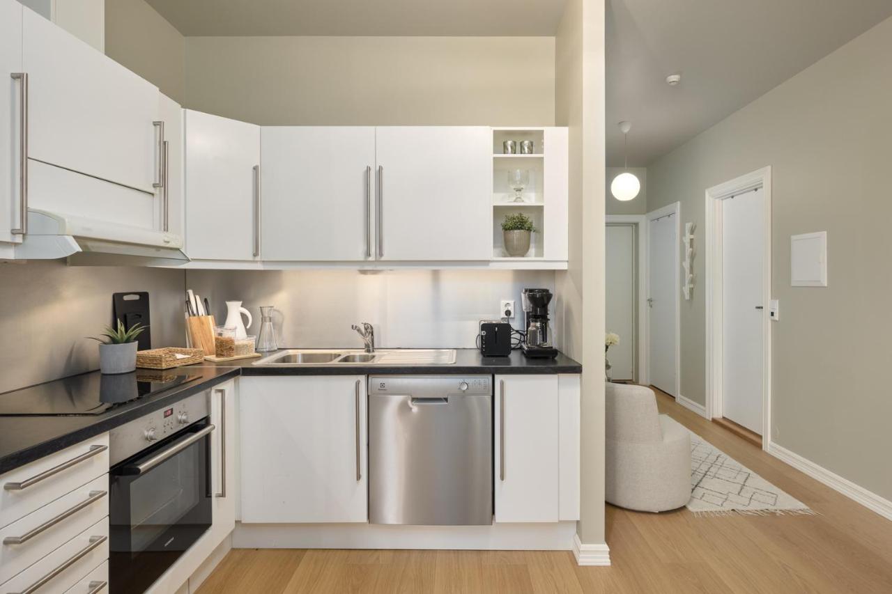 Elegant Bergen City Center Apartment - Ideal For Business Or Leisure Travelers Екстериор снимка